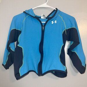 Under Armour Kid's Lightweight Full-Zip Jacket Blue Size S